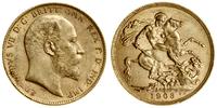 1 funt (sovereign) 1903, Londyn, złoto 7.98 g, p