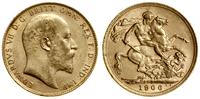 1 funt (sovereign) 1906, Londyn, złoto 7.99 g, p