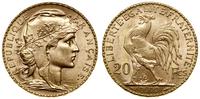 20 franków 1910, Paryż, typ Marianna, złoto 6.44