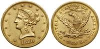 10 dolarów 1880 S, San Francisco, typ Liberty he