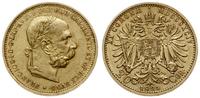 20 koron 1894, Wiedeń, złoto 6.77 g, próby 900