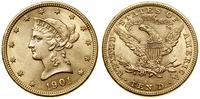 10 dolarów 1901, Filadelfia, typ Liberty head wi