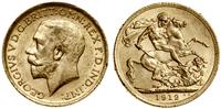 1 funt (sovereign) 1912, Londyn, złoto 7.99 g, p