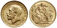 1 funt (sovereign) 1913, Londyn, złoto 7.99 g, p
