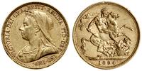 1 funt (1 sovereign) 1894 M, Melbourne, typ ze s