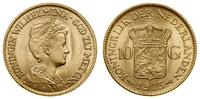 10 guldenów 1913, Utrecht, złoto 6.71 g, próby 9