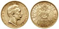 20 marek 1905 A, Berlin, złoto 7.95 g, próby 900