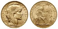 20 franków 1901, Paryż, typ Marianna, złoto 6.45