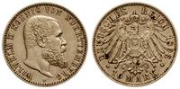 10 marek 1896 F, Stuttgart, złoto próby '900', 3