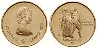 100 dolarów 1976, Olimpiada w Montrealu, złoto  
