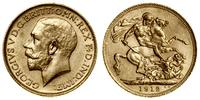 1 funt (sovereign) 1912, Londyn, złoto 7.96 g, p