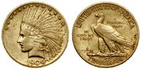 10 dolarów 1909, Filadelfia, typ Indian head / E