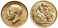 1 funt (sovereign) 1923 P, Perth, odmiana z więk