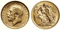 1 funt (sovereign) 1925 M, Melbourne, odmiana z 