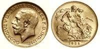 1 funt (sovereign) 1925 S, Sydney, złoto 7.98 g,