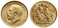 1 funt (1 sovereign) 1928 SA, Pretoria, bez obwó