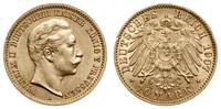 10 marek 1907 A, Berlin, złoto 3.98 g, próby 900
