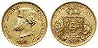 10.000 reis 1883, złoto 8.93 g, próby 916, nakła