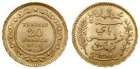 20 franków 1904 A / 1322 AH, Paryż, złoto 6.45 g