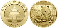 500 yuanów = 1 uncja 2012, Panda, złoto 31.05 g,