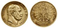 10 marek 1872 C, Frankfurt, złoto 3.94 g, próby 