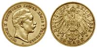 10 marek 1893 A, Berlin, złoto 3.96 g, próby 900