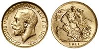 1 funt (1 sovereign) 1911, Londyn, złoto 7.98 g,