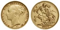 Australia, 1 funt (1 sovereign), 1885 M