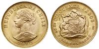 50 peso = 5 condores 1970, Santiago, złoto 10.16