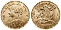 100 peso = 10 condores 1946, Santiago, złoto 20.