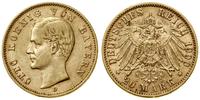 20 marek 1900 D, Monachium, złoto 7.91 g, próby 