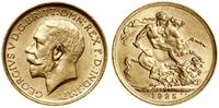 1 funt (1 sovereign) 1925 M, Melbourne, większa 