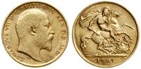 1/2 funta (1/2 sovereign) 1907, Londyn, złoto 3.