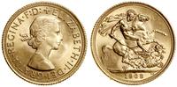 1 funt (1 sovereign) 1963, Londyn, złoto 7.98 g,