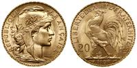 20 franków 1909, Paryż, typ Marianna, złoto 6.45