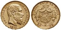 Belgia, 20 franków, 1876