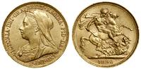 1 funt (1 sovereign) 1896, Londyn, typ ze starsz