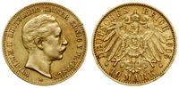 10 marek 1905 A, Berlin, złoto 3.96 g, próby 900