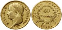 40 franków 1811 A, Paryż, głowa w wieńcu laurowy