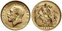 1 funt (1 sovereign) 1914, Londyn, złoto 7.99 g,