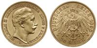 20 marek 1890 A, Berlin, złoto 7.94 g, próby 900
