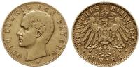 10 marek 1898 D, Monachium, złoto 3.93 g, próby 