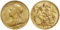 Australia, 1 funt (1 sovereign), 1900 M