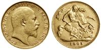 1/2 funta (1/2 sovereign) 1903, Londyn, złoto 3.
