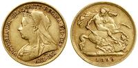Wielka Brytania, 1/2 funta (1/2 sovereign), 1899
