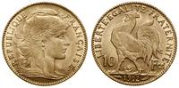 10 franków 1912, Paryż, typ Marianna, złoto 3.23