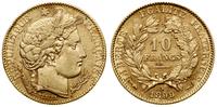 10 franków 1899 A, Paryż, typ Ceres, złoto 3.22 
