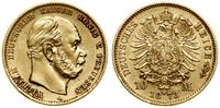 10 marek 1873 A, Berlin, złoto 3.96 g, próby 900