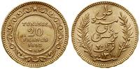 20 franków AH 1310 / 1892 A, Paryż, złoto 6.45 g