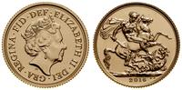 1 funt (1 sovereign) 2016, Londyn, złoto 7.99 g,